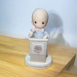 Precious Moments Let Us Call The Club To Order Figurine